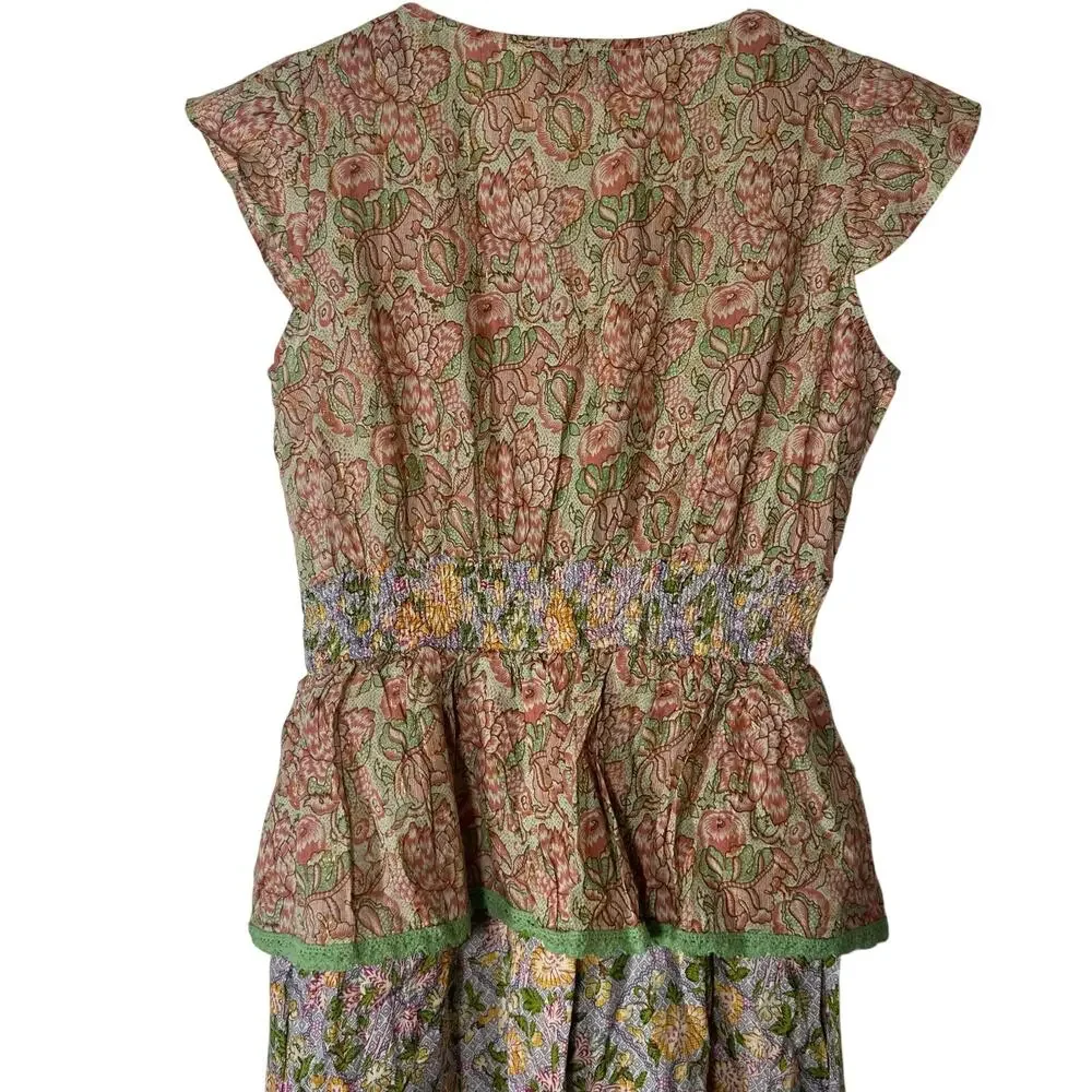 Barok Floral Print Dress - Picture 6 of 8